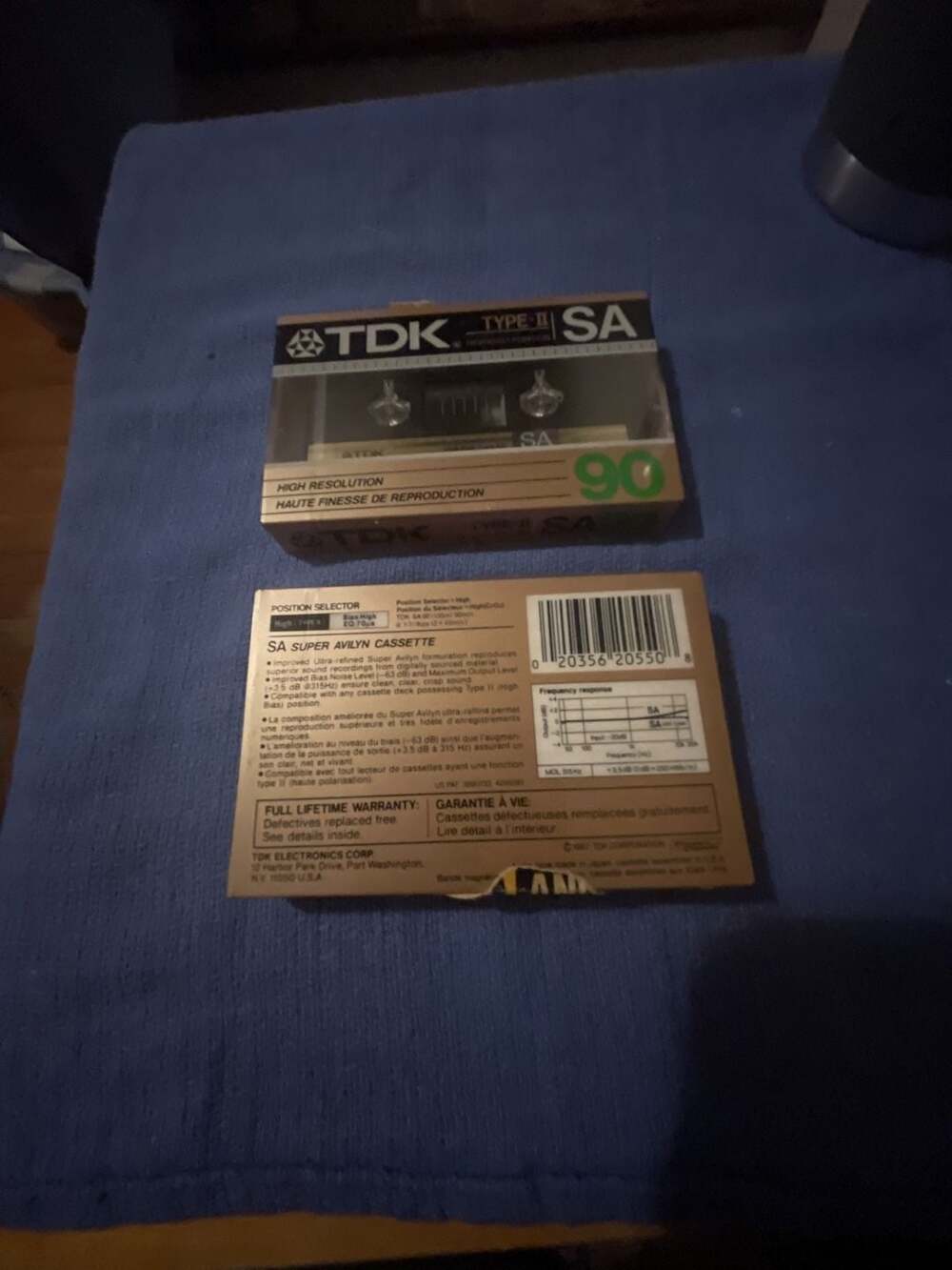 2 TDK SA 90 Type II High Position Audio Cassette Tape